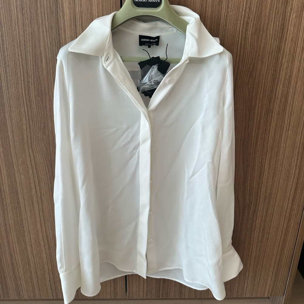 Armani silk blouse